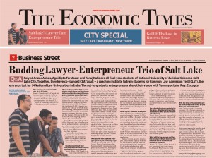 CLATapult, law coaching by nlu grads, economic times coverage