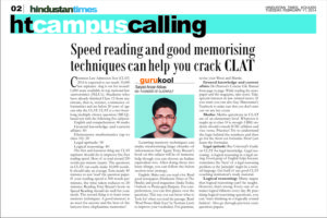 CLATapult on Hindustan Times