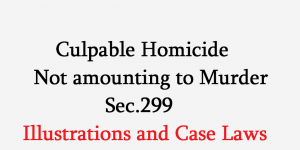 difference between murder and culpable homicide