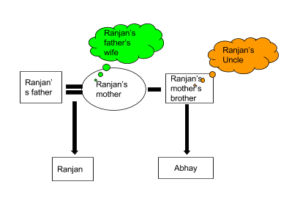 clat logical reasoning blood relations