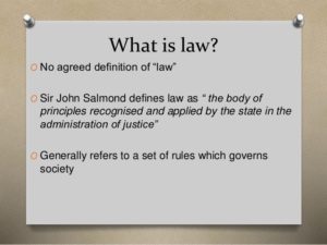 What is Law in CLAT