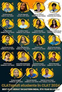 clat coaching online class all topper students