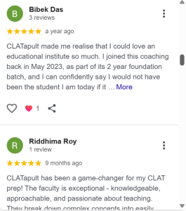 CLATapult Student reviews