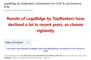 LegalEdge Online Reviews