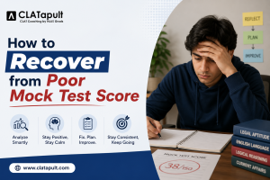How to Recover from Poor CLAT Mock Test Score