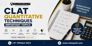 CLAT Quantitative Techniques Important Topics