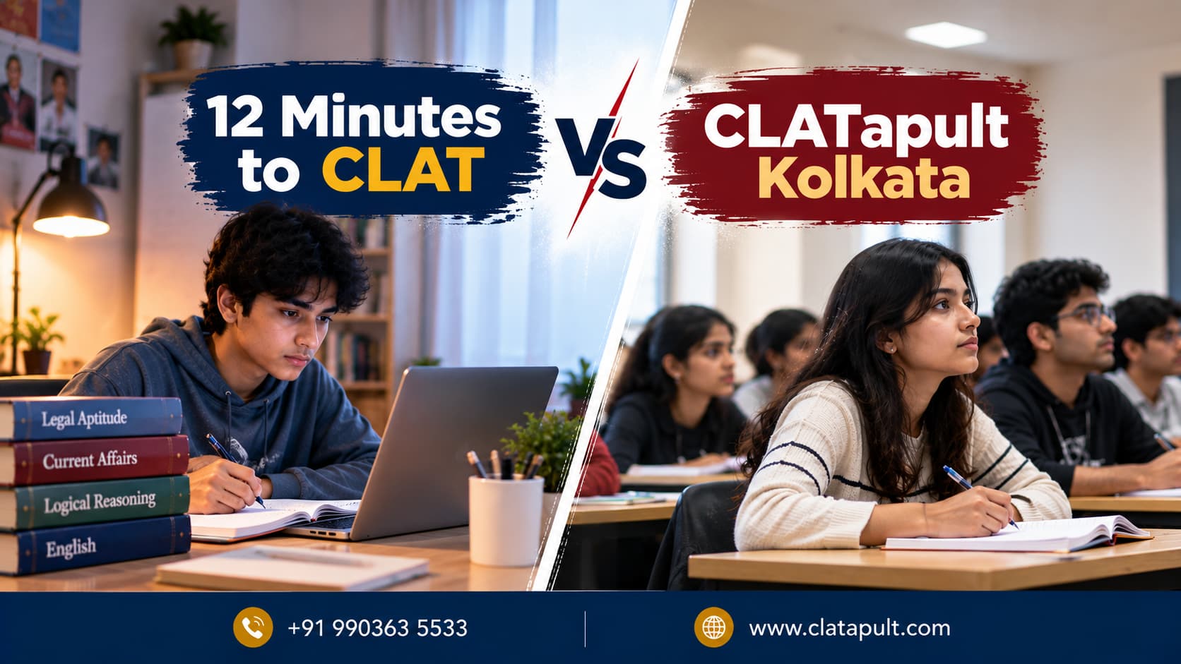 12 Minutes to CLAT vs CLATapult Kolkata